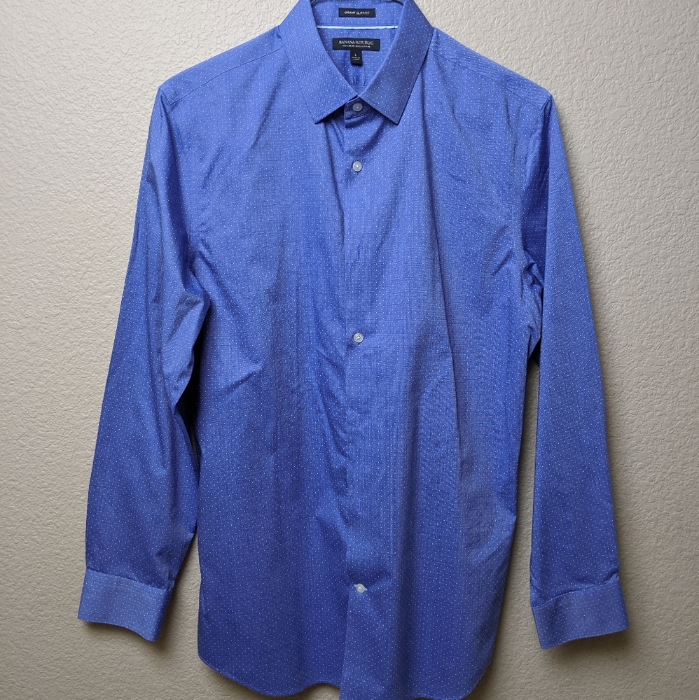 Slim Fit Non-Iron Dress Shirt by Banana Republic